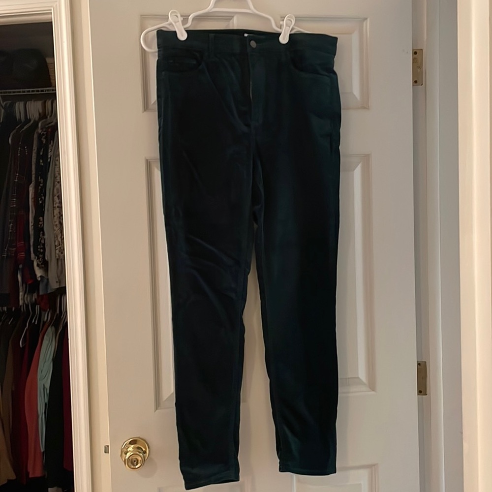 Brand new women’s velvet LOFT pants
